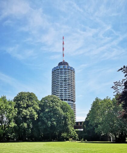 Hotelturm Augsburg Bayern