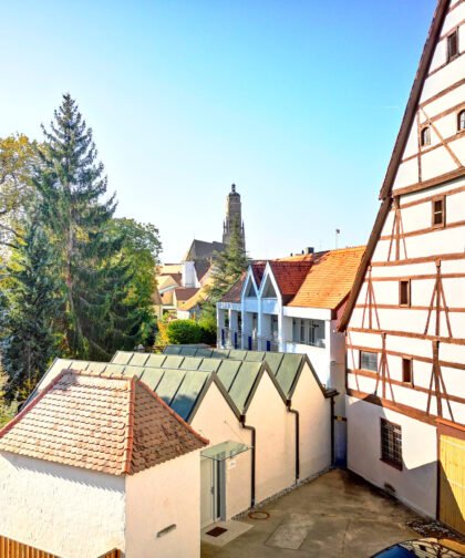 Panoramablick Nördlingen Bayern