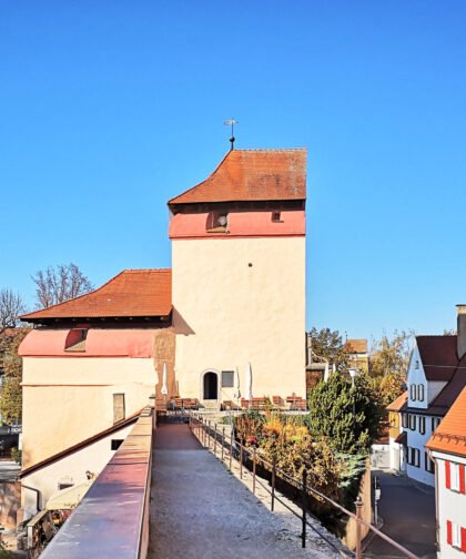 Stadtmauer Nördlingen Bayern