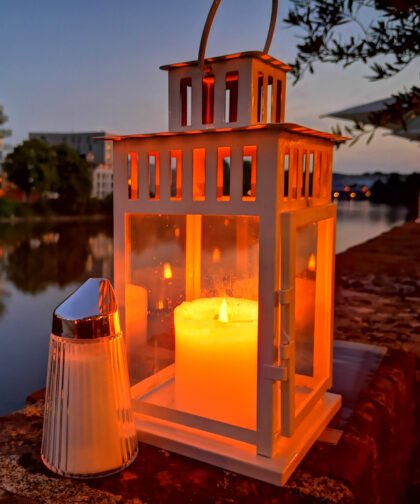 Donauufer Lampe Ulm Baden-Württemberg