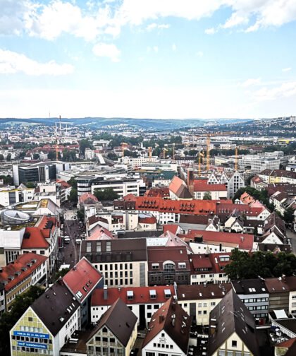 Luftaufnahme Ulm Baden-Württemberg